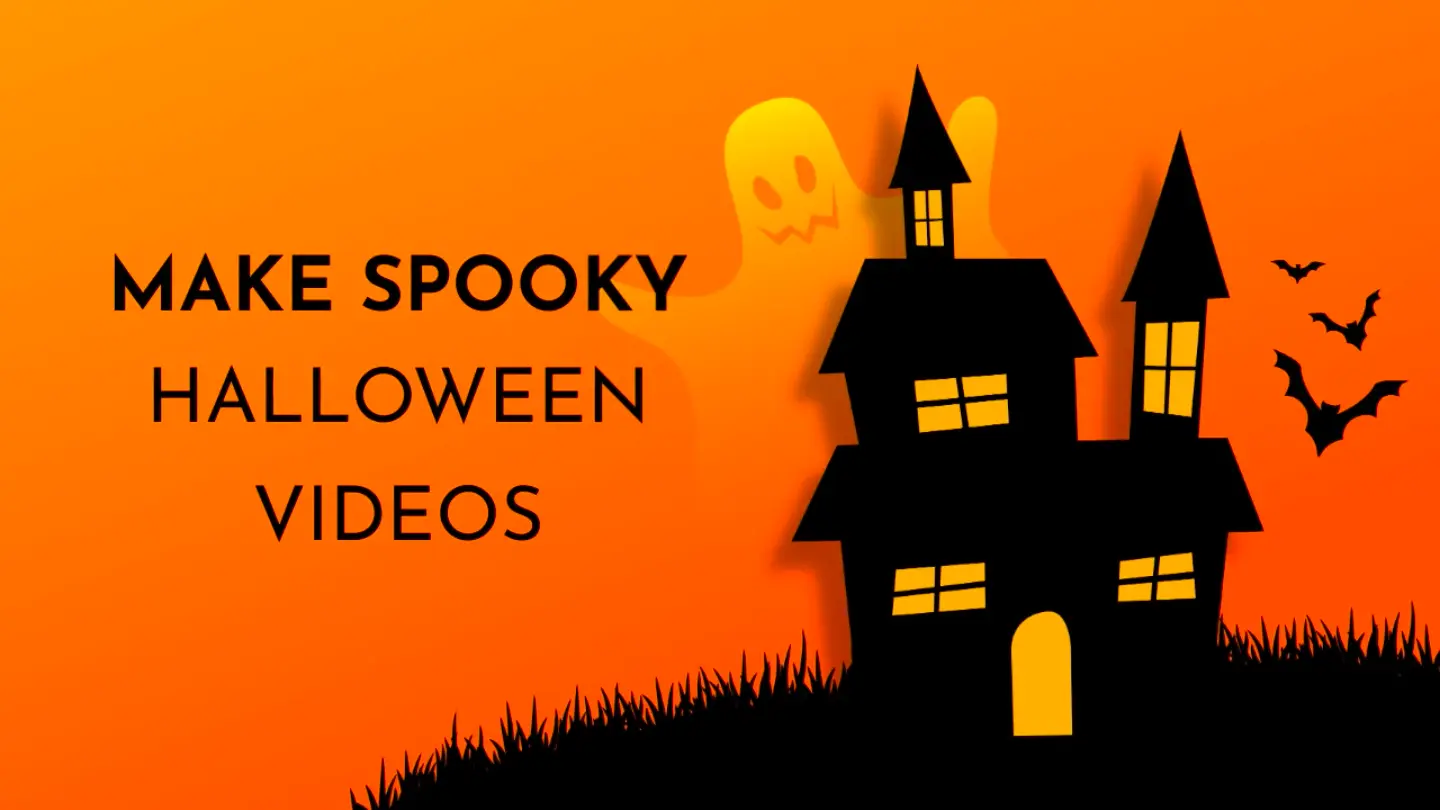 halloween video maker banner