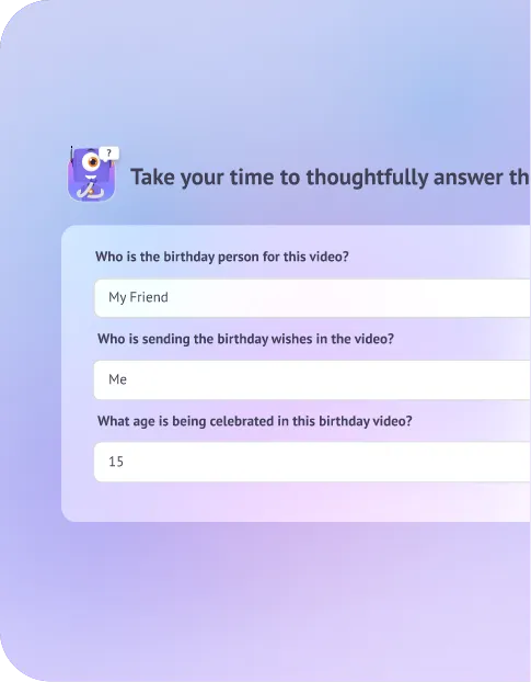 Personalize Your Video with AI Personalize Your Video with AI