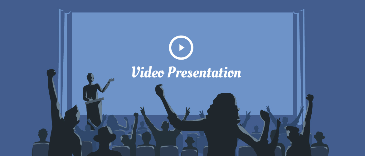 video presentation means