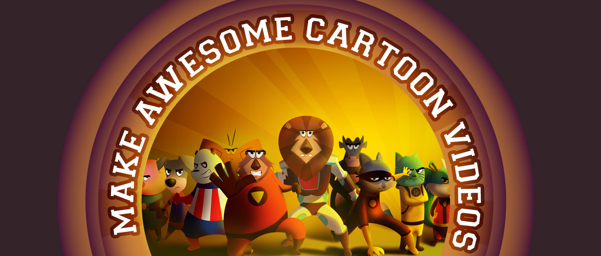 Make your own cartoon video using our free 2D animation software
