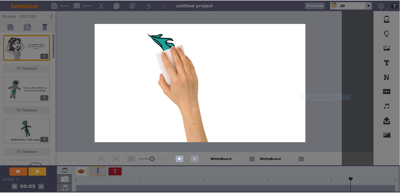 whiteboard video software free