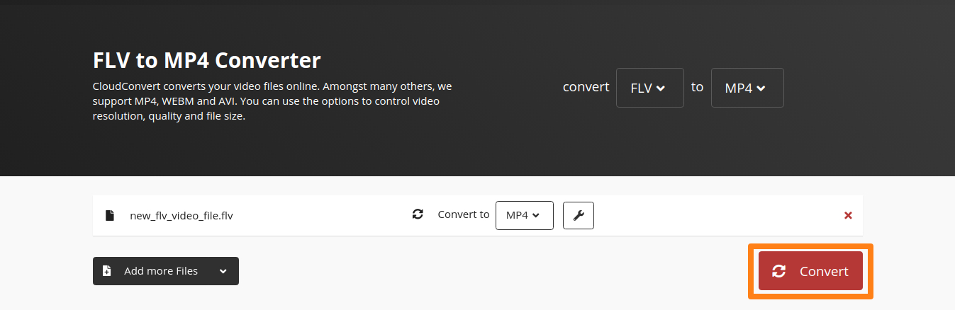 fully free flv to mp4 converter
