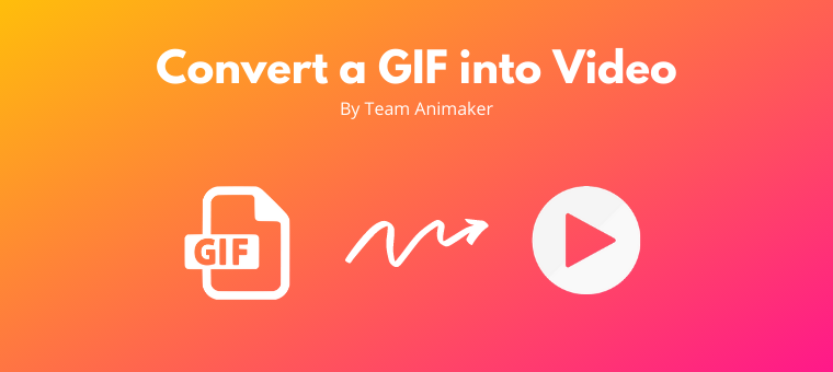 turn gif into video