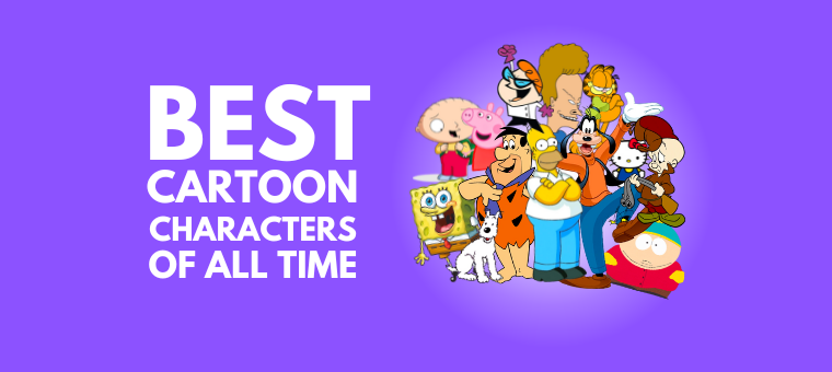Cartoon Characters Banner 