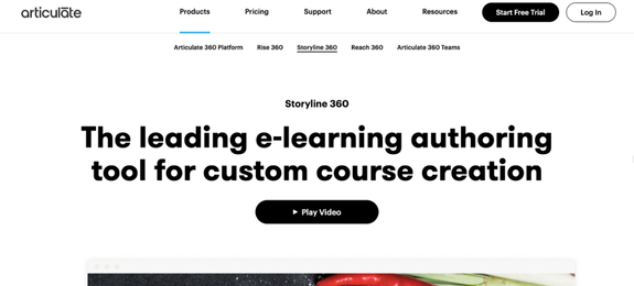 Storyline - eLearning authoring tool