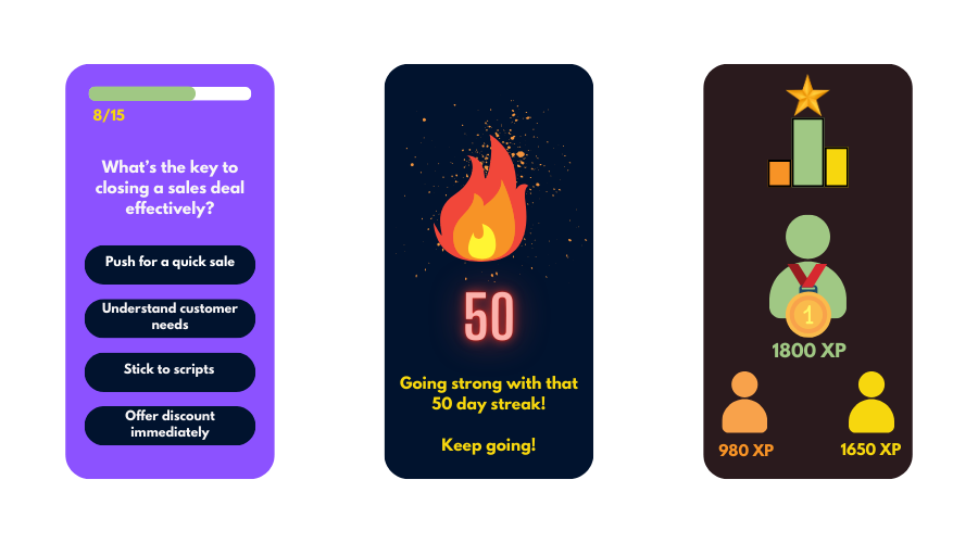 gamified quizzes