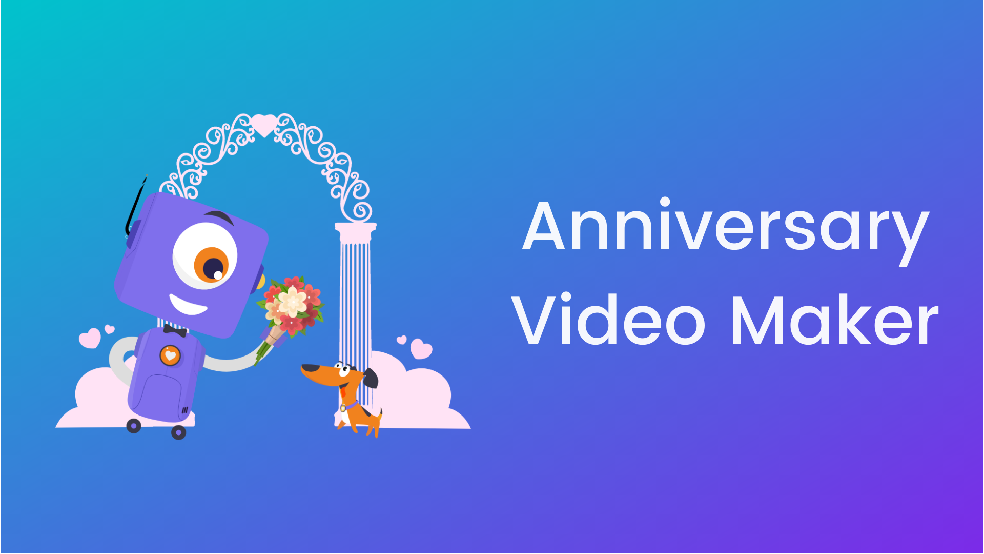 1 Online Anniversary Video Maker 100 Free Templates
