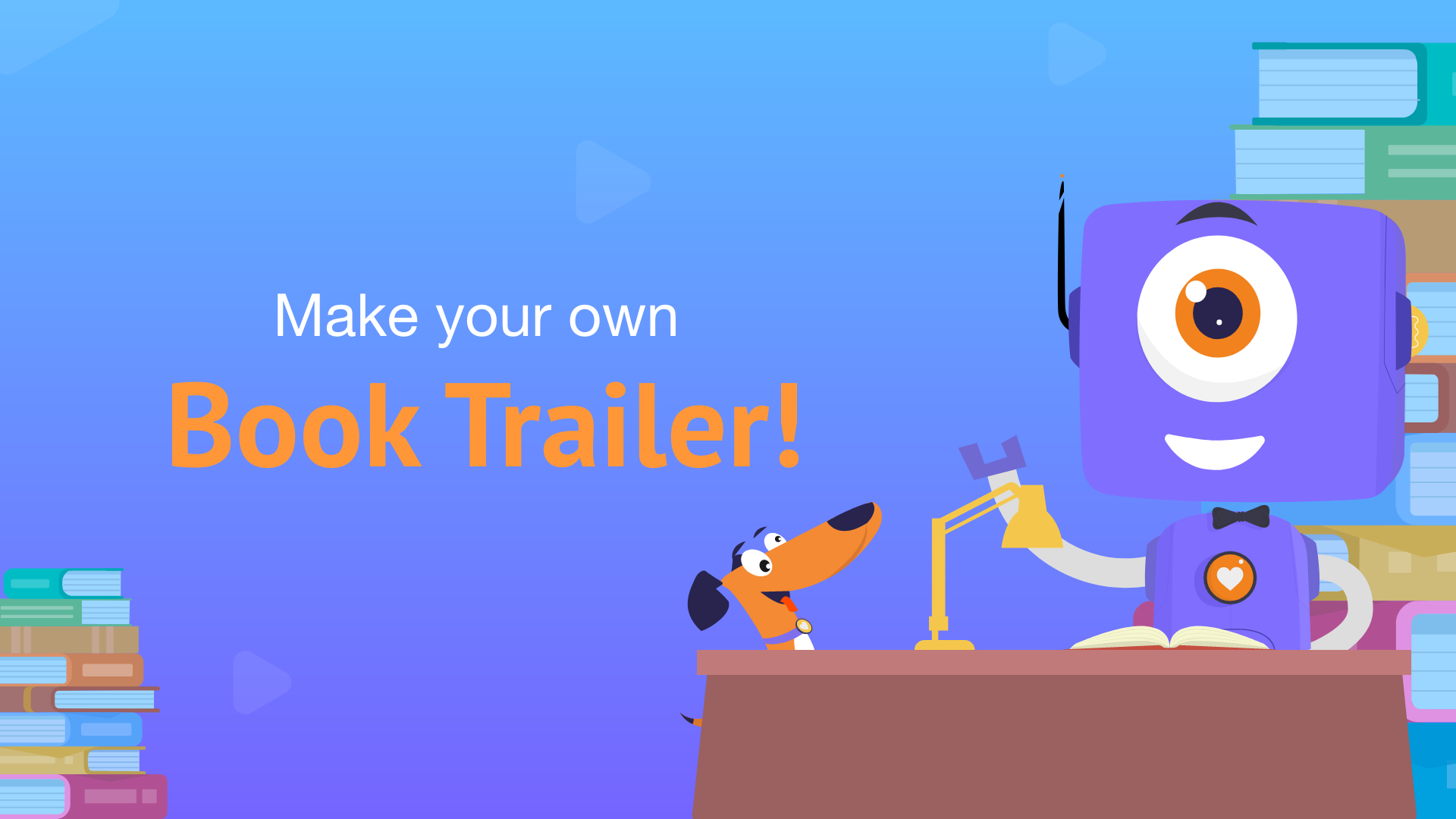 1 Book Trailer Maker Free & online with 100+ templates
