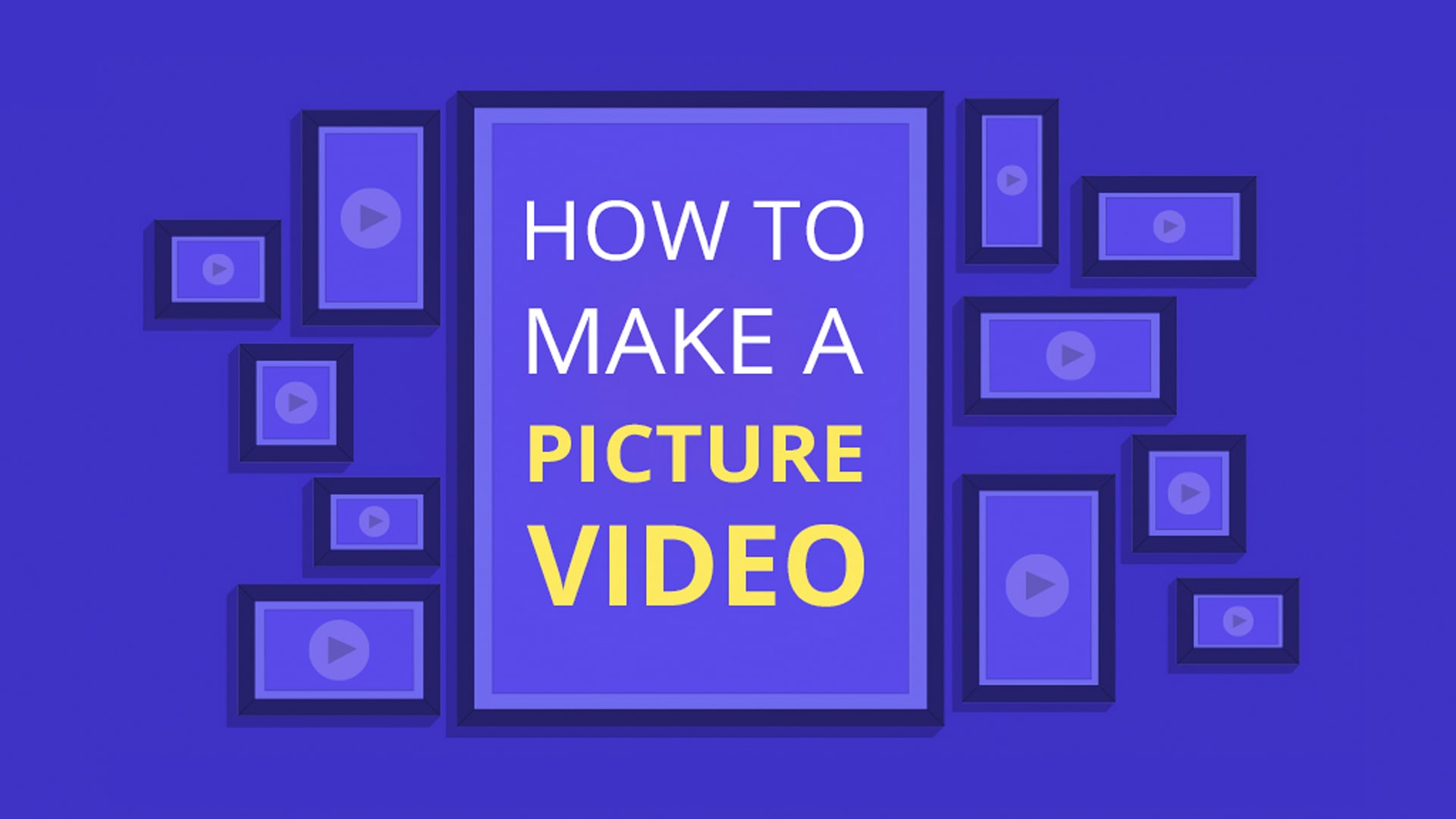 how to make photo video